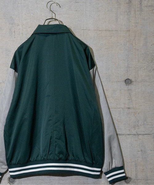 JOHN'S CLOSET(ジョンズクローゼット)の「【i】サテンスタジャン(スタジャン・メンズ・グリーン/レッド/ブラック・MEDIUM/LARGE/X-LARGE)」の4枚目の写真
