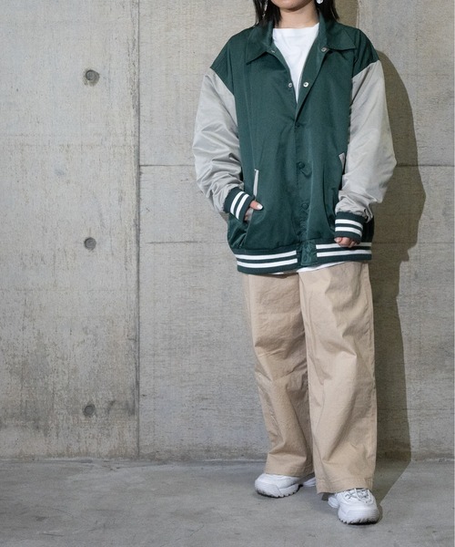 JOHN'S CLOSET(ジョンズクローゼット)の「【i】サテンスタジャン(スタジャン・メンズ・グリーン/レッド/ブラック・MEDIUM/LARGE/X-LARGE)」の12枚目の写真