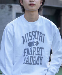 GLOSTER | 【GLOSTER/グロスター】カレッジロゴ裏毛スウェット トレーナー(スウェット)