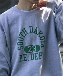 GLOSTER | 【GLOSTER/グロスター】カレッジロゴ裏毛スウェット トレーナー(スウェット)