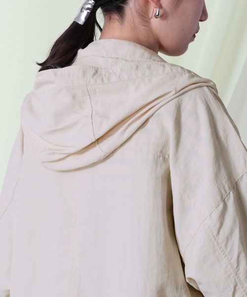 cepo（セポ）の「グログランマウンテンパーカー（マウンテンパーカー・レディース・グリーン/ネイビー/オフホワイト/ピンク・M）」の11枚目の写真