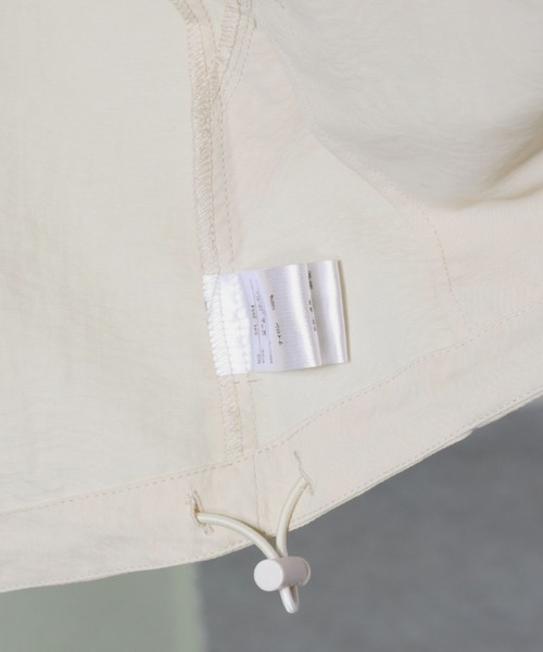 cepo（セポ）の「グログランマウンテンパーカー（マウンテンパーカー・レディース・グリーン/ネイビー/オフホワイト/ピンク・M）」の8枚目の写真