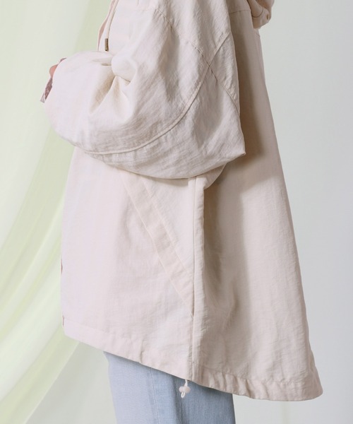 cepo（セポ）の「グログランマウンテンパーカー（マウンテンパーカー・レディース・グリーン/ネイビー/オフホワイト/ピンク・M）」の22枚目の写真