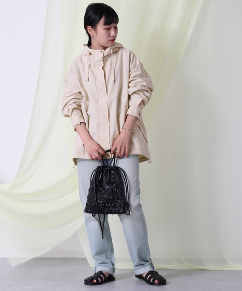 OFFWHITE GORE-TEX マウンテンパーカー ホワイト ピンク M cepo（セポ）の「グログランマウンテンパーカー（マウンテンパーカー