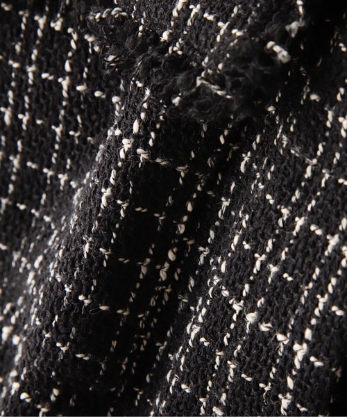 N.（N. Natural Beauty Basic）（エヌエヌナチュラルビューティーベーシック）の「◆ツイードショートブルゾン（ブルゾン・レディース・ブラック/ナチュラル・MEDIUM）」の15枚目の写真