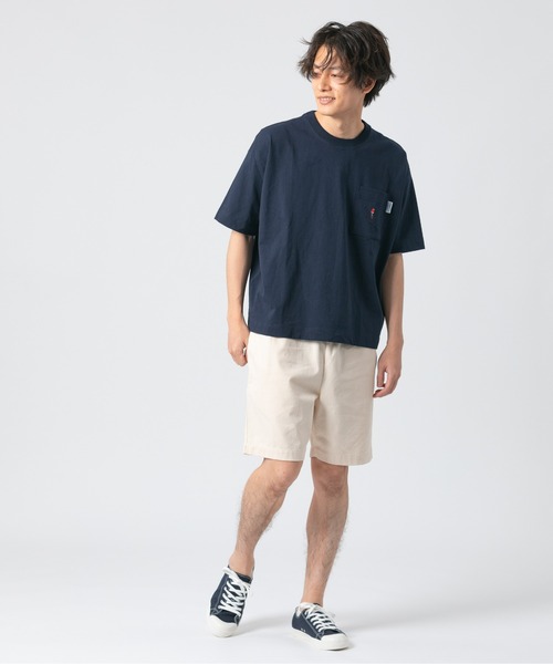 PARROTT CANVAS(パロットキャンバス)の「PARROTT CANVAS/パロットキャンバス パロットアイコンポケットTee(Tシャツ/カットソー・レディース・ネイビー/キナリ/グリーン・S/M)」の22枚目の写真