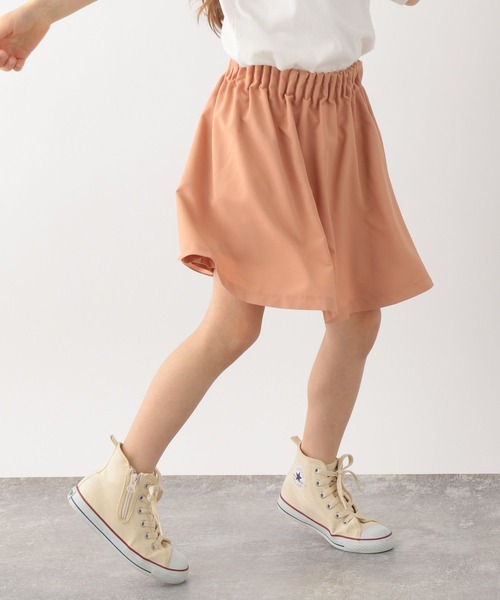 GLOBAL WORK（グローバルワーク）の「キッズ/インナー付きカラフルスカート無地/260871（スカート・キッズ・ライトグリーン/ブラック/ライトイエロー/カーキ/ブルー/ライトピンク/ライトパープル/イエロー/シャーベット・110cm/120cm/140cm/150cm/160cm/100cm/130cm）」の9枚目の写真