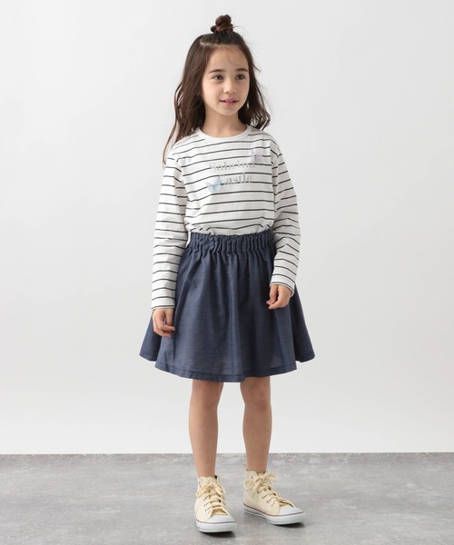 GLOBAL WORK（グローバルワーク）の「キッズ/インナー付きカラフルスカート無地/260871（スカート・キッズ・ライトグリーン/ブラック/ライトイエロー/カーキ/ブルー/ライトピンク/ライトパープル/イエロー/シャーベット・110cm/120cm/140cm/150cm/160cm/100cm/130cm）」の16枚目の写真