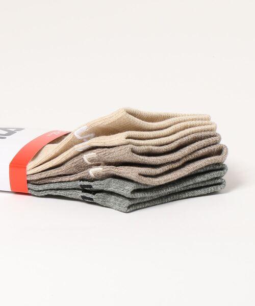 FILA(フィラ)の「FILA/フィラ ブランド ロゴ刺繍 メンズ スニーカー ソックス 靴下 3足セット(ソックス/靴下・メンズ・ホワイト/その他1/その他・25cm~27cm)」の5枚目の写真