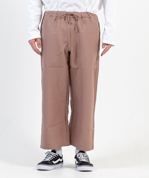 GGD（ジージーディー）の「フェイクリネンワイドアンクルパンツ（その他パンツ・メンズ・ブラック/ネイビー・LL/M/L）」の12枚目の写真