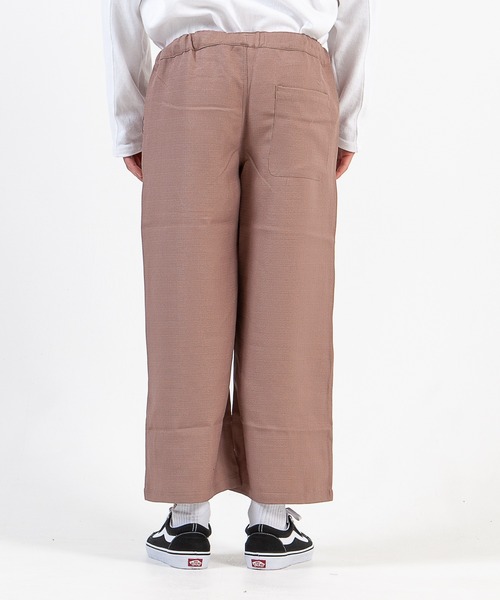 GGD（ジージーディー）の「フェイクリネンワイドアンクルパンツ（その他パンツ・メンズ・ブラック/ネイビー・LL/M/L）」の10枚目の写真