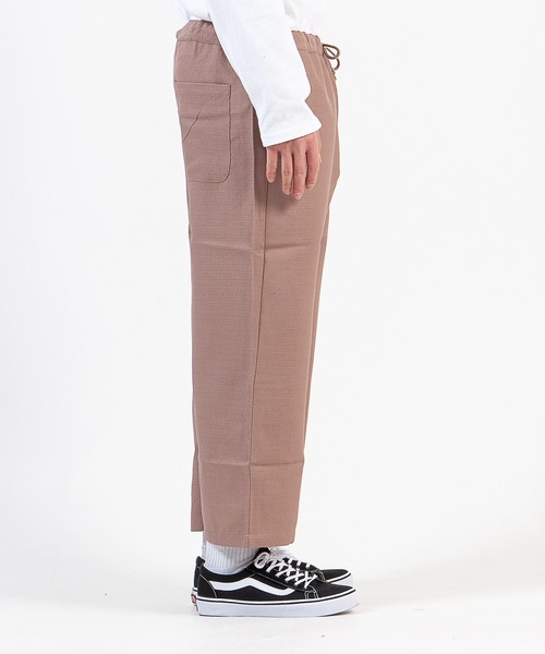 GGD（ジージーディー）の「フェイクリネンワイドアンクルパンツ（その他パンツ・メンズ・ブラック/ネイビー・LL/M/L）」の9枚目の写真