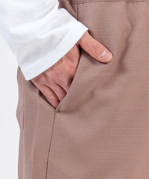 GGD（ジージーディー）の「フェイクリネンワイドアンクルパンツ（その他パンツ・メンズ・ブラック/ネイビー・LL/M/L）」の7枚目の写真