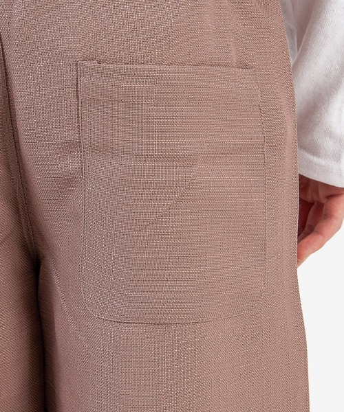 GGD（ジージーディー）の「フェイクリネンワイドアンクルパンツ（その他パンツ・メンズ・ブラック/ネイビー・LL/M/L）」の5枚目の写真