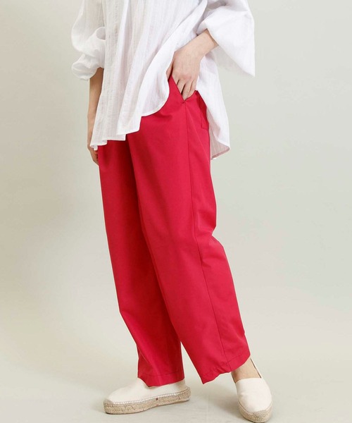 Johnbull Private labo（ジョンブルプライベートラボ）の「【WAISTRICK BY JOHNBULL】ウエストボタンパンツ（その他パンツ・メンズ・ピンク/ブラック/パープル/ワンウォッシュ/オレンジ/グリーン・MEDIUM/LARGE/SMALL）」の5枚目の写真