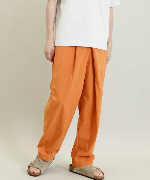 Johnbull Private labo（ジョンブルプライベートラボ）の「【WAISTRICK BY JOHNBULL】ウエストボタンパンツ（その他パンツ・メンズ・ピンク/ブラック/パープル/ワンウォッシュ/オレンジ/グリーン・MEDIUM/LARGE/SMALL）」の6枚目の写真