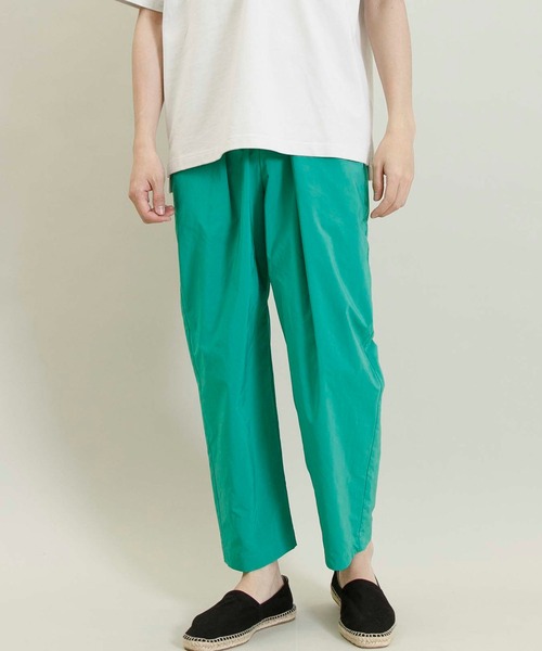 Johnbull Private labo（ジョンブルプライベートラボ）の「【WAISTRICK BY JOHNBULL】ウエストボタンパンツ（その他パンツ・メンズ・ピンク/ブラック/パープル/ワンウォッシュ/オレンジ/グリーン・MEDIUM/LARGE/SMALL）」の2枚目の写真