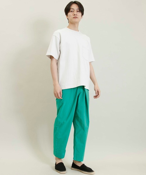 Johnbull Private labo（ジョンブルプライベートラボ）の「【WAISTRICK BY JOHNBULL】ウエストボタンパンツ（その他パンツ・メンズ・ピンク/ブラック/パープル/ワンウォッシュ/オレンジ/グリーン・MEDIUM/LARGE/SMALL）」の11枚目の写真