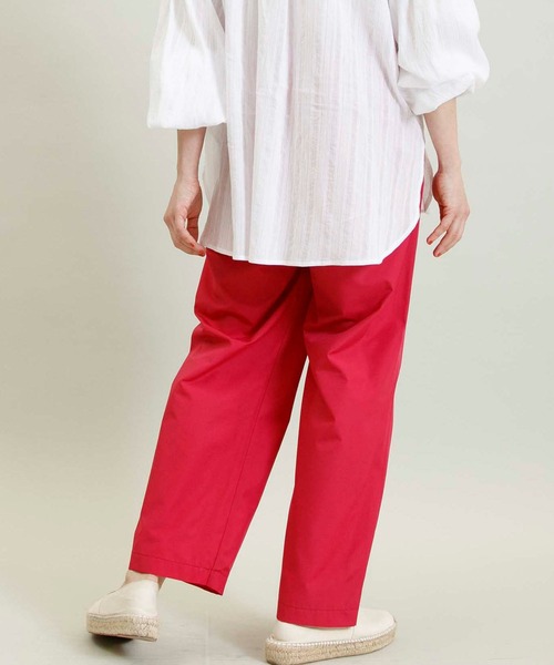 Johnbull Private labo（ジョンブルプライベートラボ）の「【WAISTRICK BY JOHNBULL】ウエストボタンパンツ（その他パンツ・メンズ・ピンク/ブラック/パープル/ワンウォッシュ/オレンジ/グリーン・MEDIUM/LARGE/SMALL）」の21枚目の写真