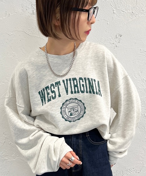 apres jour mignon(アプレジュールミニョン)の「アソートスウェット【ZOZOTOWN限定アイテム】(スウェット・レディース・ナチュラル/杢グレー/その他/クリーム/ピンク/ネイビー/アイボリー/ベージュ系その他2/ベージュ系その他・フリー/X-LARGE)」の5枚目の写真