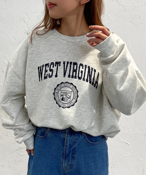 apres jour mignon(アプレジュールミニョン)の「アソートスウェット【ZOZOTOWN限定アイテム】(スウェット・レディース・ナチュラル/杢グレー/その他/クリーム/ピンク/ネイビー/アイボリー/ベージュ系その他2/ベージュ系その他・フリー/X-LARGE)」の10枚目の写真