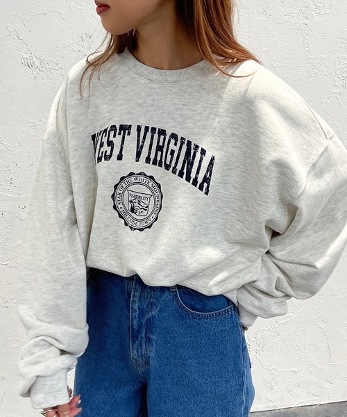 apres jour mignon(アプレジュールミニョン)の「アソートスウェット【ZOZOTOWN限定アイテム】(スウェット・レディース・ナチュラル/杢グレー/その他/クリーム/ピンク/ネイビー/アイボリー/ベージュ系その他2/ベージュ系その他・フリー/X-LARGE)」の11枚目の写真