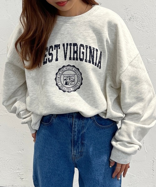 apres jour mignon(アプレジュールミニョン)の「アソートスウェット【ZOZOTOWN限定アイテム】(スウェット・レディース・ナチュラル/杢グレー/その他/クリーム/ピンク/ネイビー/アイボリー/ベージュ系その他2/ベージュ系その他・フリー/X-LARGE)」の12枚目の写真