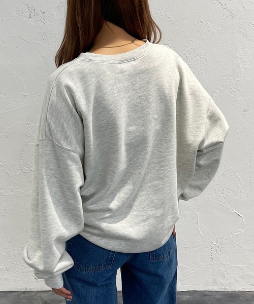 apres jour mignon(アプレジュールミニョン)の「アソートスウェット【ZOZOTOWN限定アイテム】(スウェット・レディース・ナチュラル/杢グレー/その他/クリーム/ピンク/ネイビー/アイボリー/ベージュ系その他2/ベージュ系その他・フリー/X-LARGE)」の13枚目の写真