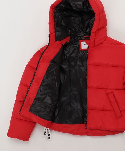 MSGM(エムエスジーエム)の「MSGM(エムエスジーエム)Kids & Junior ダウンジャケットコート(ダウンジャケット/コート・キッズ・レッド/フューシャピンク/ブラック・14Y/12Y)」の6枚目の写真