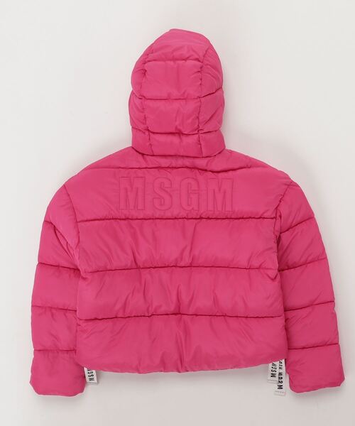 MSGM(エムエスジーエム)の「MSGM(エムエスジーエム)Kids & Junior ダウンジャケットコート(ダウンジャケット/コート・キッズ・レッド/フューシャピンク/ブラック・14Y/12Y)」の7枚目の写真
