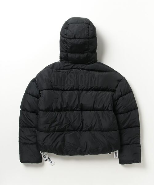 MSGM(エムエスジーエム)の「MSGM(エムエスジーエム)Kids & Junior ダウンジャケットコート(ダウンジャケット/コート・キッズ・レッド/フューシャピンク/ブラック・14Y/12Y)」の4枚目の写真