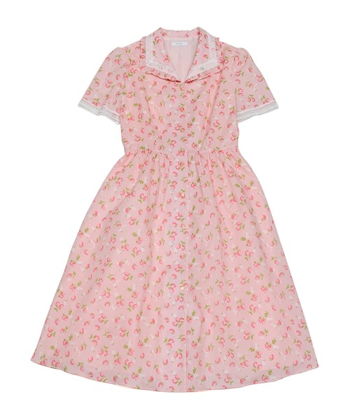 【美品】　MILK　パールカクテルドレス　ミルク　2010年　春物　日本製 MILK（ミルク）の「フルーツパーラー dress（ドレス）」 - WEAR