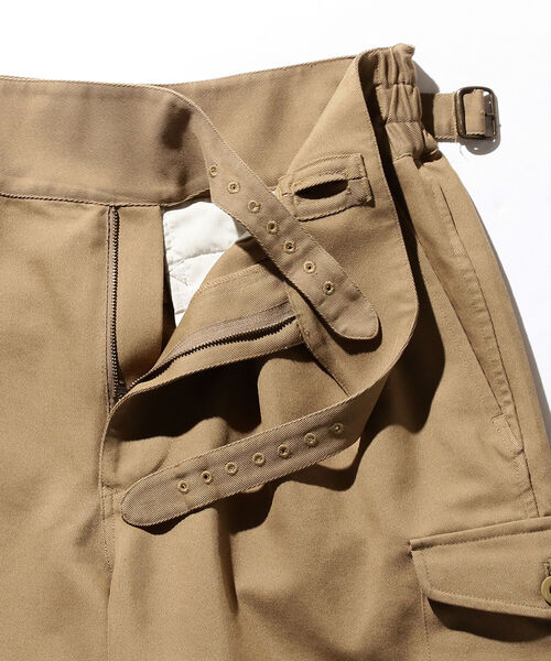 BEAMS PLUS（ビームスプラス）の「BEAMS PLUS / コットン ポリエステル カルゼ グルカ ショーツ（その他パンツ・メンズ・オリーブ/カーキ・S/M/XL/L）」の11枚目の写真