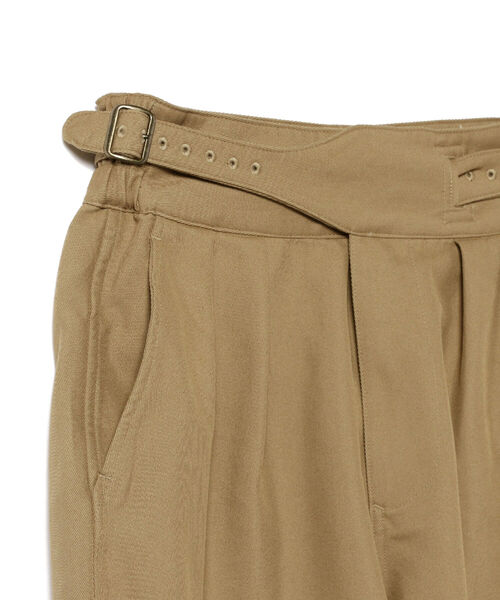 BEAMS PLUS（ビームスプラス）の「BEAMS PLUS / コットン ポリエステル カルゼ グルカ ショーツ（その他パンツ・メンズ・オリーブ/カーキ・S/M/XL/L）」の14枚目の写真