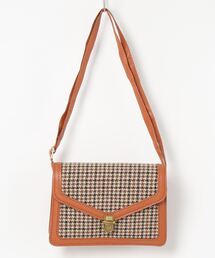 Cham. | 千鳥柄メールバッグ(ショルダーバッグ)
