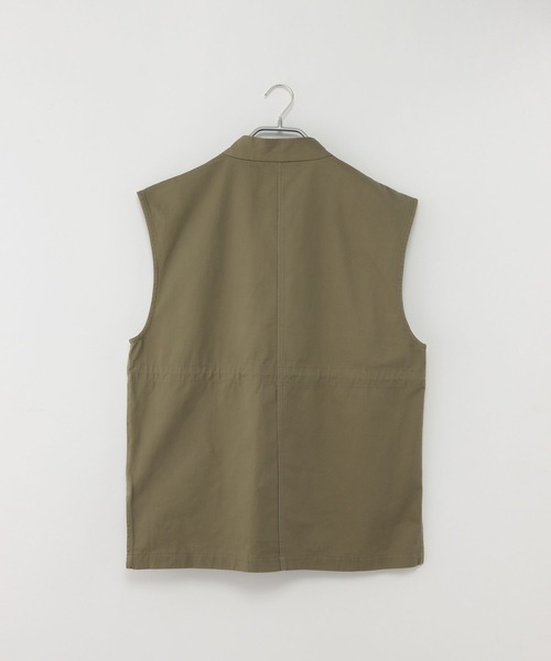 Heather（ヘザー）の「4ポケットユルジレ  275422（ベスト・レディース・アイボリー/カーキ・FREE）」の3枚目の写真