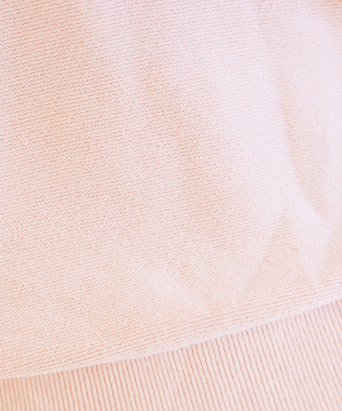 Rouge vif（ルージュヴィフ）の「ホールガーメントVネックプルオーバー（ニット/セーター・レディース・オフホワイト/ピンク/チャコールグレー・フリー）」の8枚目の写真