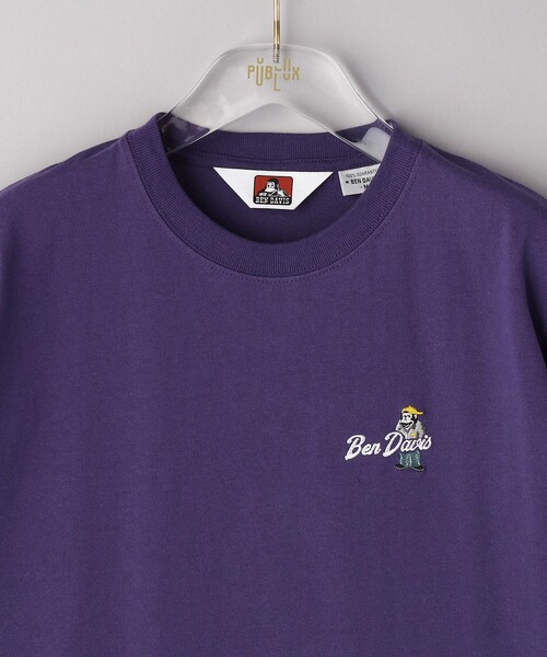 BEN DAVIS(ベンデイビス)の「【BEN DAVIS/ベンデイビス】 GORILLA EMB TEE/バックプリントTシャツ/ワンポイントロゴTシャツ/ユニセックス(Tシャツ/カットソー・レディース・ホワイト/チャコールグレー/ベージュ/パープル/グリーン・SMALL/MEDIUM/LARGE/X-LARGE)」の20枚目の写真
