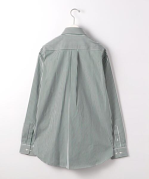 Drole De Monsieur(ドロール ド ムッシュ)の「<DROLE DE MONSIEUR> STRIPE SHIRT/シャツ(シャツ/ブラウス・メンズ・ダークグリーン・M/S)」の2枚目の写真