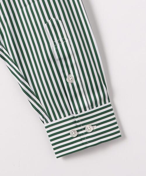 Drole De Monsieur(ドロール ド ムッシュ)の「<DROLE DE MONSIEUR> STRIPE SHIRT/シャツ(シャツ/ブラウス・メンズ・ダークグリーン・M/S)」の4枚目の写真