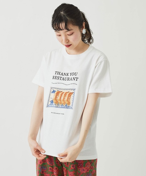 I am I in fact...（アイアムアイインファクト）の「THANK YOU RESTAURANT お皿 ピアス／イヤリング（ピアス（両耳用）・レディース・ホワイト/ホワイト系その他・FREE）」の11枚目の写真