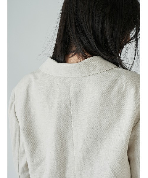 SNIDEL（スナイデル）の「オーバーサイズジャケット（テーラードジャケット・レディース・ブラック/ナチュラル・FREE）」の15枚目の写真