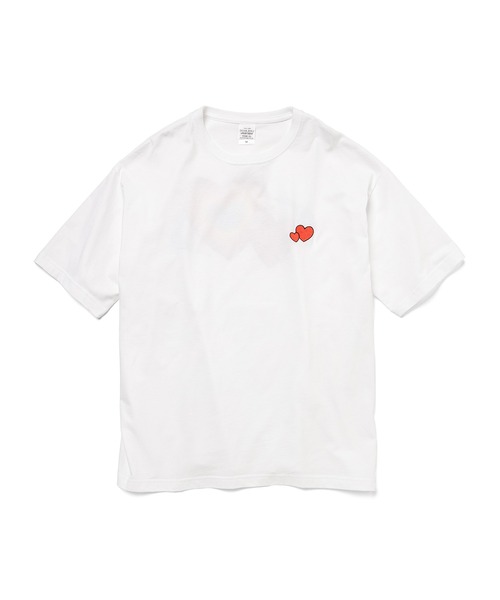 WEGO(ウィゴー)の「∴WEGO/ABEMA「今日、好きになりました。」ZOZOオリジナルBIG Tシャツ(Tシャツ/カットソー・メンズ・ホワイト/ブラック/ベージュ・FREE)」の11枚目の写真