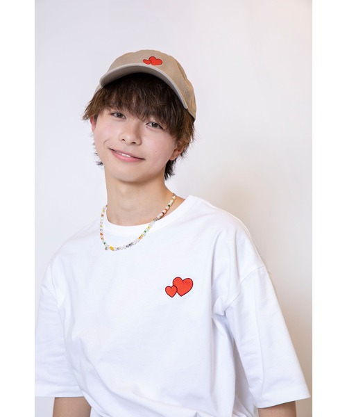 WEGO(ウィゴー)の「∴WEGO/ABEMA「今日、好きになりました。」ZOZOオリジナルBIG Tシャツ(Tシャツ/カットソー・メンズ・ホワイト/ブラック/ベージュ・FREE)」の18枚目の写真
