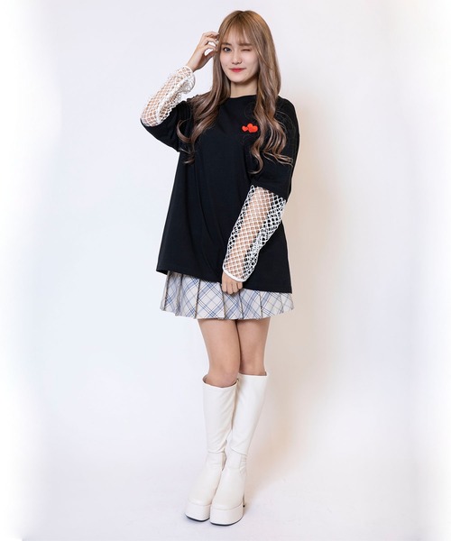 WEGO(ウィゴー)の「∴WEGO/ABEMA「今日、好きになりました。」ZOZOオリジナルBIG Tシャツ(Tシャツ/カットソー・メンズ・ホワイト/ブラック/ベージュ・FREE)」の9枚目の写真