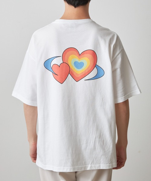 WEGO(ウィゴー)の「∴WEGO/ABEMA「今日、好きになりました。」ZOZOオリジナルBIG Tシャツ(Tシャツ/カットソー・メンズ・ホワイト/ブラック/ベージュ・FREE)」の10枚目の写真