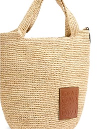 ロエベ☆スリットバッグミニラフィア＆カーフ LOEWE（ロエベ）の「スリットバッグ ミニ（ラフィア＆カーフ