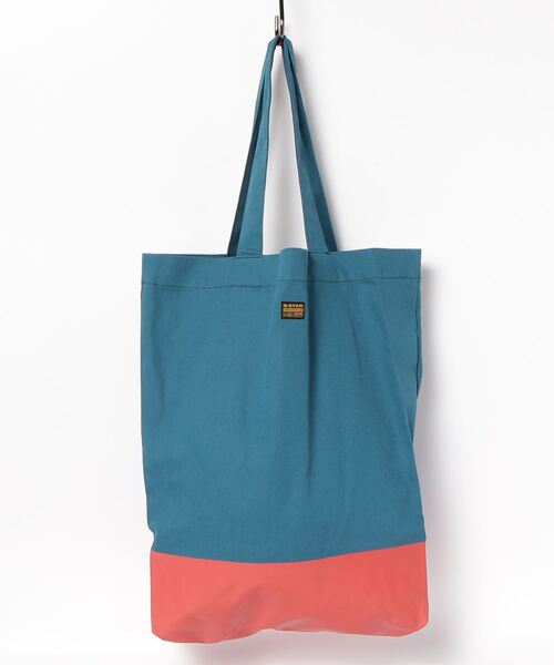 G-STAR（ジースター）の「CANVAS SHOPPER COLORBLOCK（トートバッグ・メンズ・ブルー系その他・ONE SIZE）」の8枚目の写真