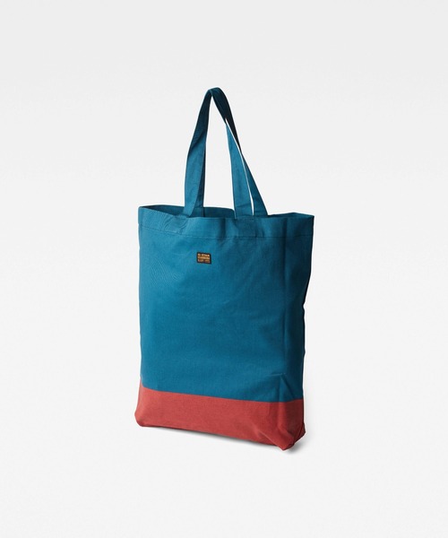 G-STAR（ジースター）の「CANVAS SHOPPER COLORBLOCK（トートバッグ・メンズ・ブルー系その他・ONE SIZE）」の3枚目の写真