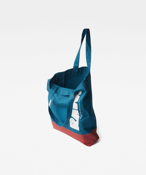 G-STAR（ジースター）の「CANVAS SHOPPER COLORBLOCK（トートバッグ・メンズ・ブルー系その他・ONE SIZE）」の4枚目の写真